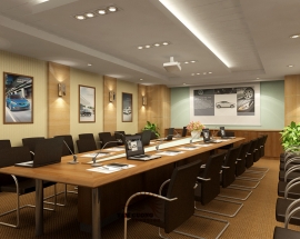 Interior design beautiful meeting rooms